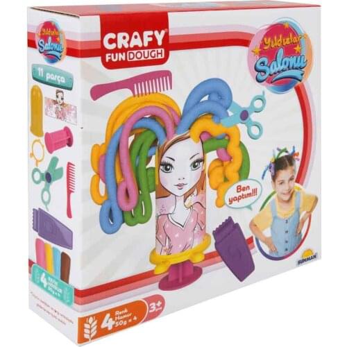 Crafy Stars set Dresser Play Dough Set 200g. 11 piece