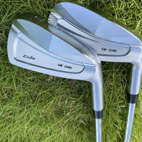 New golf irons Zodia irons SV-C101 forged set ( 4 5 6 7 8 9 P ) with stiff steel shaft 7pcs golf clubs