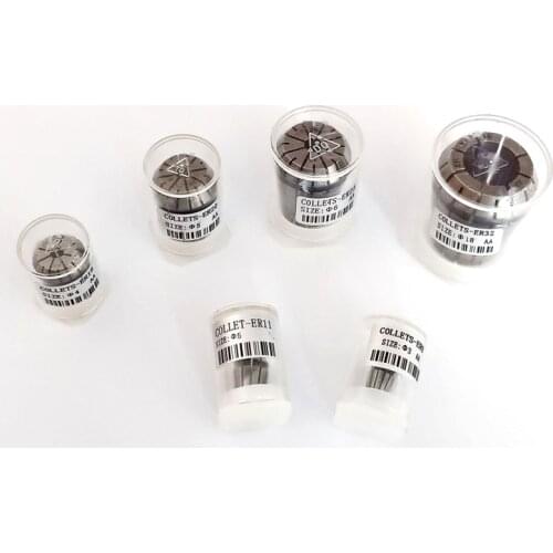 NEW AA grade 1pcs ER11 1-7mm 1/4 1/8 spring collet chuck precision 0.008mm for CNC Milling Lathe Tool spindle motor