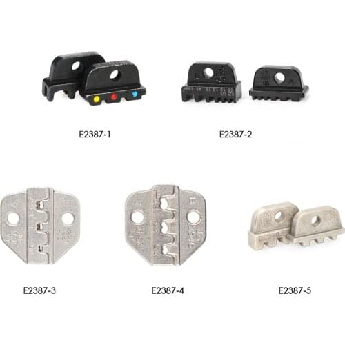 Wire Crimper Crimping Pliers Jaw Bootlace Ferrule Crimpers Cord End Terminal Jaws Mold for Dupont Terminal Clamp Plier