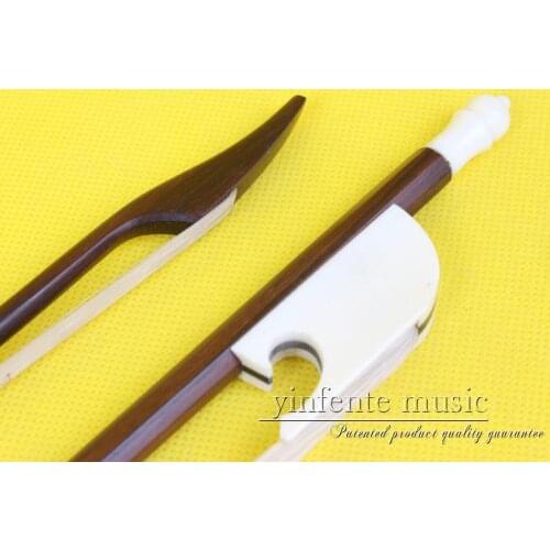 One 7 # Brazilwood Baroque violin bow High Quality 1pcs 4/4 Violin Bow Style bone Straight