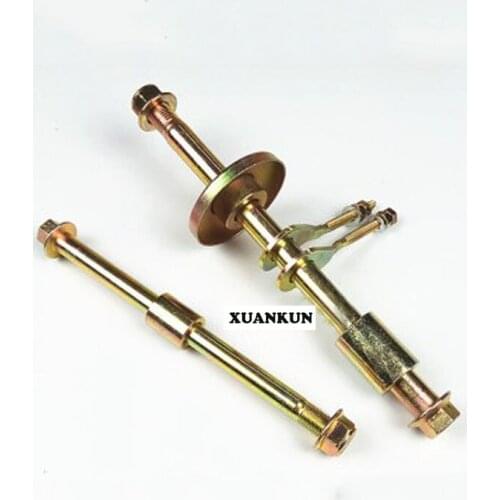 CG125 Motorcycle Front and Rear Axle Wheel Axle with Bushing Bushing Conditioner CG125 Rear Axle