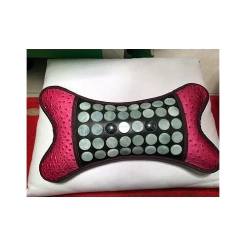 Jade jade pillow cervical spine traction sleeping a neck pillow health care pillow Jade pillow, germanium stone, nourish, improv
