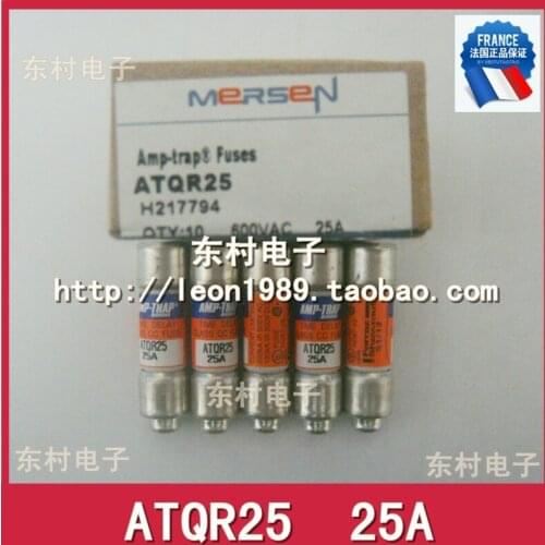 [SA]Ferraz Shawmut Fuse MERSEN AMP-TRAP fuse QR25 25A 600V--5PCS/LOT