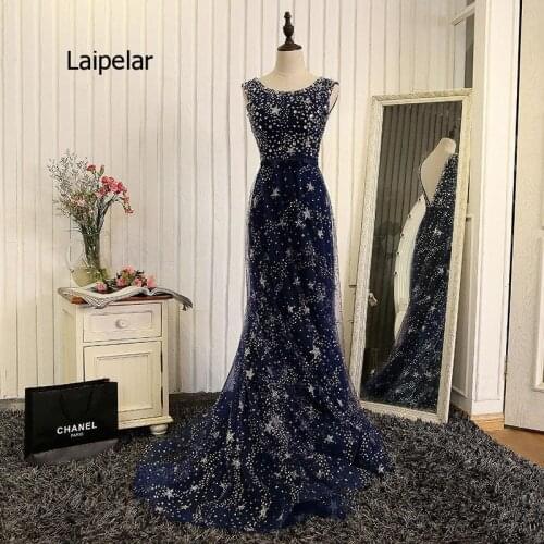 Autumn and Summer 2020 New Diamond Double Shoulder Luxury Celebrity Gathering Party Dress