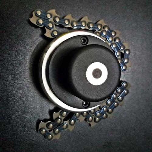 Power Grass Trimmer Head Steel Chain Saw Links Coil 65Mn Easy Cutting for Brush Cutter Garden Lawn Mower Parts for All Mower