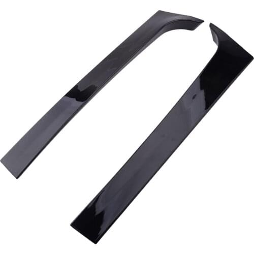 Car Rear Window Spoiler Side Wing Trim Cover fit for VW Teramont 2017 2018 2019 2020 Glossy Black