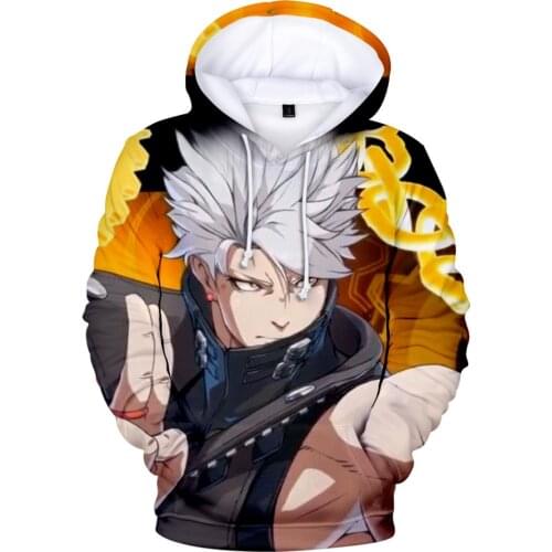 Guilty Gear Strive Hoodie Casual Sweatshirt Teenager Men/Women Pullover Hooded New Arrival 3D Pattern Streetwear Casual Clothes