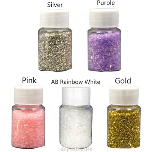 20G Crystal Sea Glass Resin Filler Broken Stones DIY UV Resin Epoxy Resin Jewelry Making Mold Fillings Art Craft D07 20 Dropship