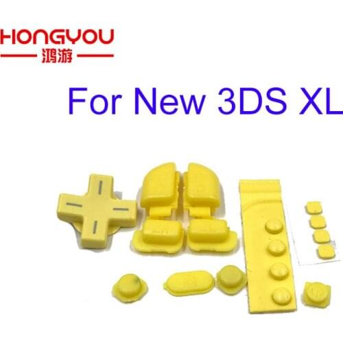 5sets original Limited Edition yellow LB RB ZL ZR Home Power Start Select Button for Nintendo NEW 3DSLL 3DSXL