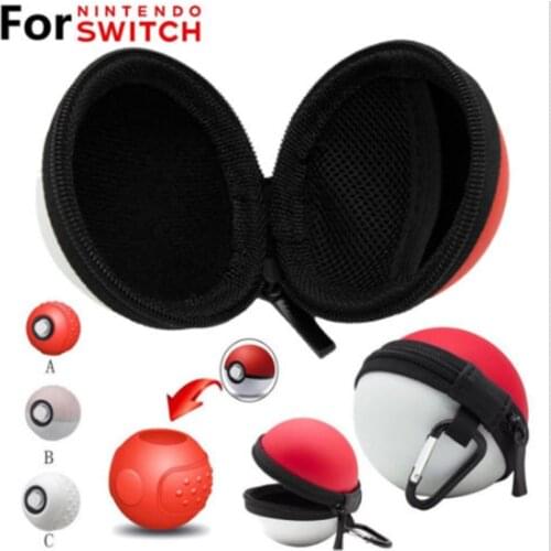 Carry Case for Poke Ball Plus Controller Protective Hard Portable Travel Pokeball Case Bag for Nintend Switch