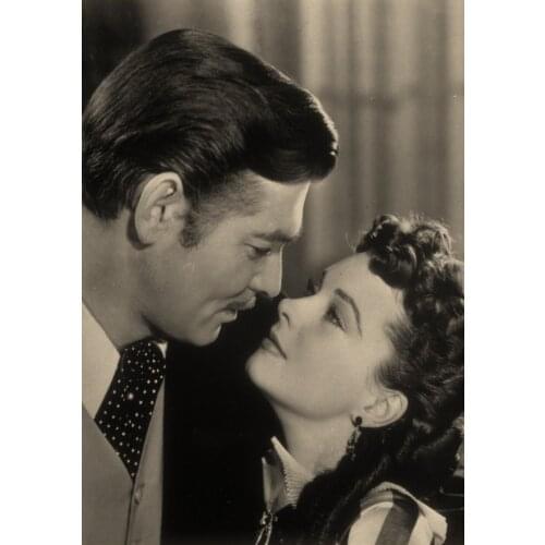 Home Decorator) Wall Stickers) Movie poster "gone with the Wind"