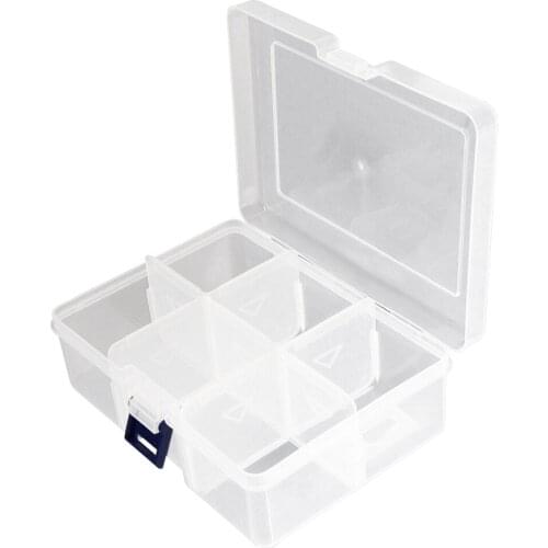 MroMax 1/2pcs Covered Component Box Tools PP Transparent Overall Length 165/120/196/200/230/275/350/280/275/210/170/88/54/73mm