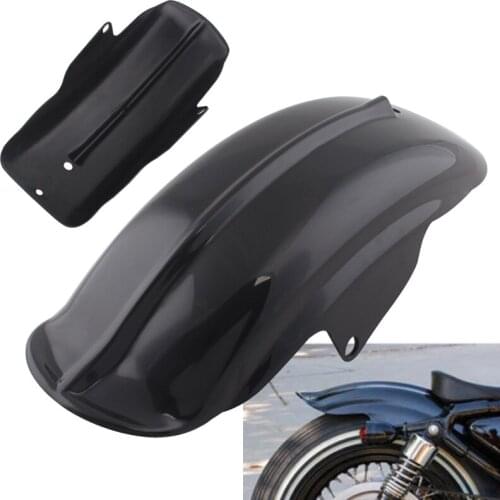 Solo Bobber Chopper Cafe Racer Rear Fender ABS Plastic Motorcycle Mudguard For Harley Sportster 883 1200 1994-2003
