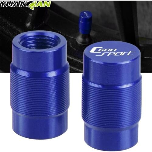 Motorcycle Aluminum Accessorie Wheel Tire Valve Stem Caps CNC Airtight Covers For BMW C600 Sport C600Sport 2011 2012 2013 2015