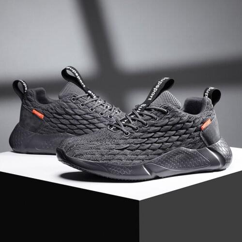 New Men Shoes Sneakers Men Breathable Air Mesh Slip on Spring Autumn Lightweight Working Casual Sport Shoes Men Plus Size 39-46