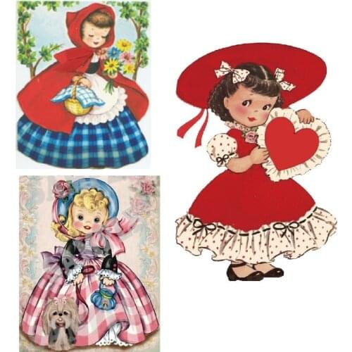 2021 new metal cutting mold rural little girl decoration background scrapbook greeting card blade craft embossing template stamp