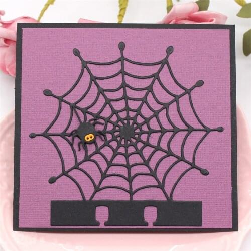 Spider Web Memorydex Metal Cutting Dies Stencils for DIY Scrapbooking Decorative Embossing DIY Paper Cards