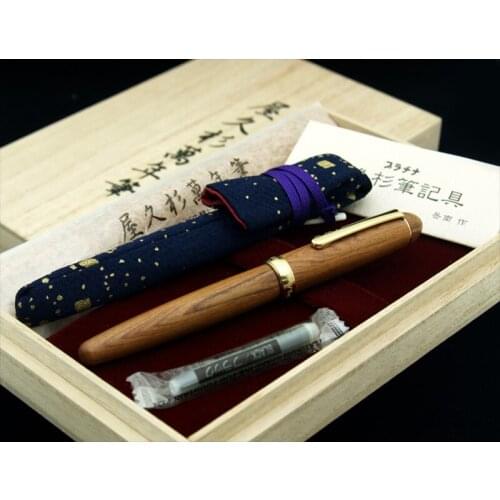 PLATINUM Fountain Pen Original 3776 Fir wood Pen 14K Gold Nib Large Pen Ink Pen Stationery Luxury Pen Gift 2020 PTB-50000YN