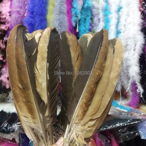 Sale 10 pc 12-14 inches /30-35 cm naturally beautiful peacock feathers DIY jewelry decoration