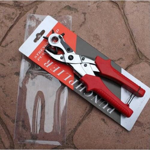 Hand Punch Pliers Tool Leather Hole Punch Jewelry Tool Sizes:2mm, 2.5mm, 3mm, 3.5mm, 4mm, 4.5mm (NN-234) Drop Shipping