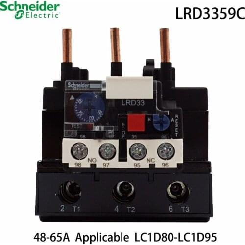 Schneider Electric LRD3359C contactor LR-D3359C 48-65A LC1D TeSys contactor thermal overload relay brand new original export