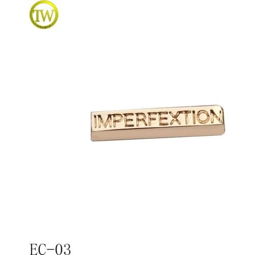 Special design garment accessories gold metal bell stopper and cord end