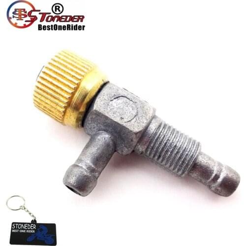 STONEDER Tuning Petrol Gas Fuel Tank Tap Petcock Valve Switch Pet Cock For Chinese Dirt Bike Pocket Bike Mini Moto Minimoto