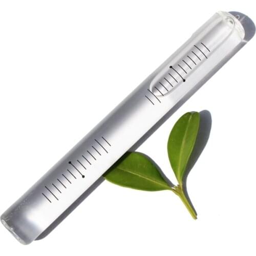 High Accuracy Level Vial Tube Glass Bubble Spirit Level Measurement Instrument 4"/2 mm 0.02mm/m 12*100MM 1PCS