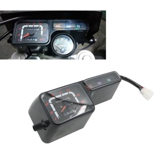 XR250 CRM250 BAJA250 Speedometer Kilometer Gauge Tachometer Assembly w/ Turn Light/Headlight Indicator for Honda XR/CRM/BAJA 250