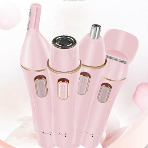 4 in 1 Epilator Female Eyebrow Trimmer Women Shaver Hair Removal Razor Face Lady Bikini Depilatory Shaving