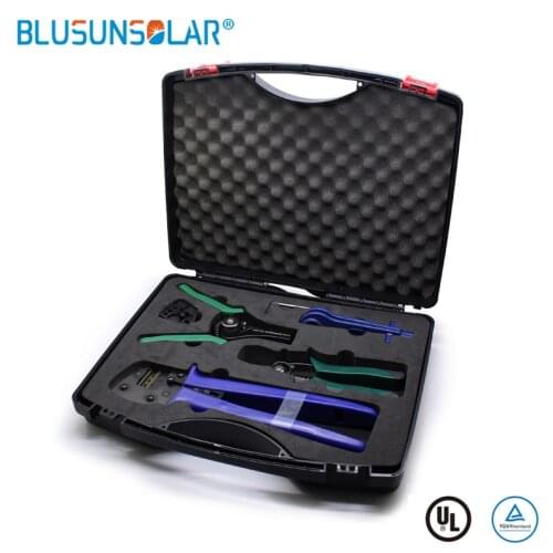 1 set tool kit Crimping pliers /Stripper/cable cutter/SOLAR PV Spanners /Wrench tool set for solar system