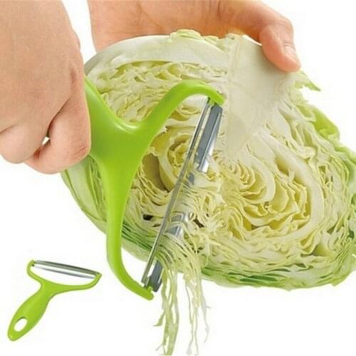 1 Pcs Cabbage Wide Mouth Fruit Peeler Stainless Steel Knife Kitchen Tools Salad Vegetables Peelers Kitchen Accessories