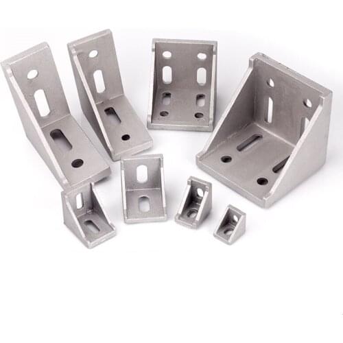 202028 3030 4040 6060 408080 3060 European standard aluminum profile corner code right Angle connector CNC Router