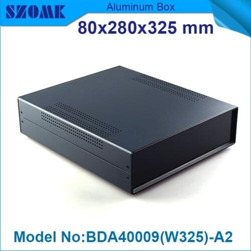 4 pcs/lot iron electronics enclosure 79x279x325 mm