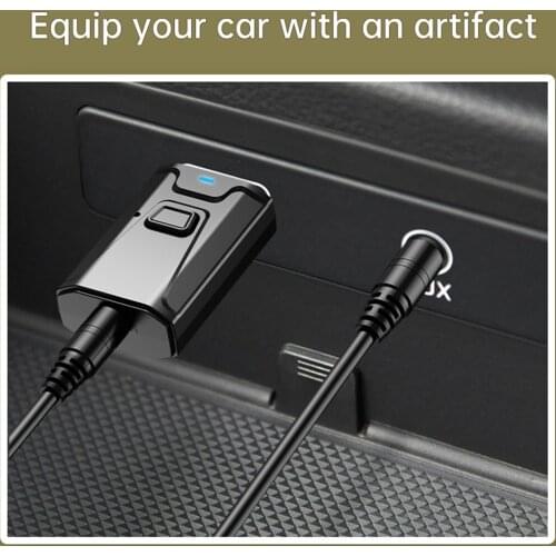 4 In 1 Bluetooth 5.0 Audio Receiver Transmitter Wireless Adapter Mini 3.5mm AUX Stereo Bluetooth Transmitter For TV PC Car