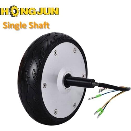 6 inch 48V 400W gearless DC electric hub motor