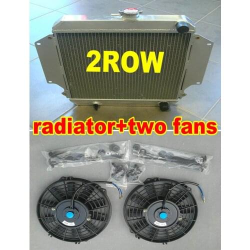 FOR SUZUKI SIERRA 2Dr SPFTOP/HARDTOP SJ410/413 7/81-3/96 Aluminum Radiator & FAN