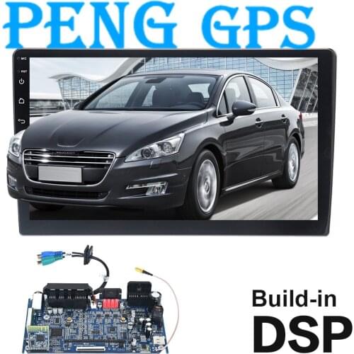 2 Din Car Radio Stereo GPS Universal Headunit Audio for Volkswagen Passat Touran 10.1" Android 8.1 8 Core 4+32G build-in DSP