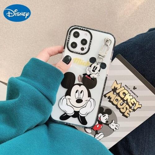 DISNEY Phone Cases for iPhone 11 Phone Cases Silicone Soft Shell for 12 XR XS Phone Cover Accessories zz0603