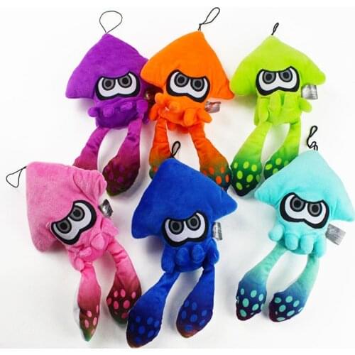 Kawaii Splatoon Plush Doll Cartoon Animation Game Plush Toy Cute Octopus Baby Sleep Soothing Toy Pendant Bag Decor Gift for Girl