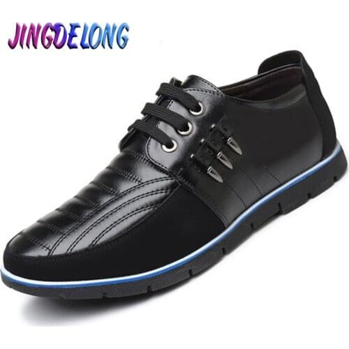 New Mens Casual Shoes Summer Autumn Leather Men Shoes Fashion Men Loafers Italy Handmade Male Business Wedding Dress Shoes