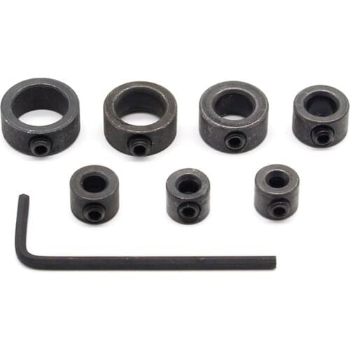 Drill Ring 3/4/5/6/8/10/12/16mm Drill Locator Bit Depth Stop Collars Ring Positioner Locator Woodworking Tools