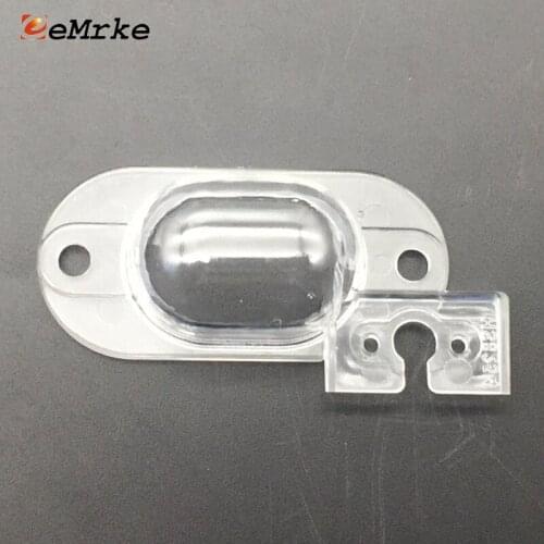 EEMRKE for Nissan Paladin Roniz Xterra N50 2005-2015 Car Rear View Camera Bracket License Plate Lights Housing Mount