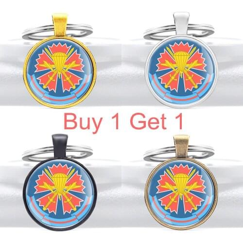 Buy 1 Get 1 Classic Cccp Air Force Spetsnaz Key Chain Charm Men Women Military Jewelry Key Rings