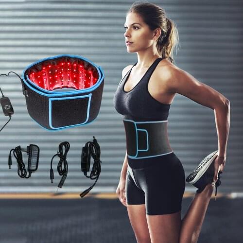 IDEARED led red light belt full body slimming wrap red light therapy weight loss belt 660nm 850nm for fat lose Skin Anti-aging