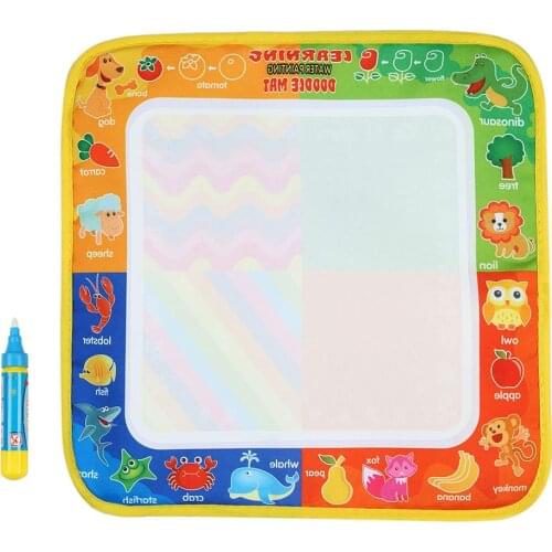 New Drawing Toys Water Drawing Mat 29 * 30 CM Board Painting and Writing Doodle With Magic Pen Non-toxic Drawing Board for Kids