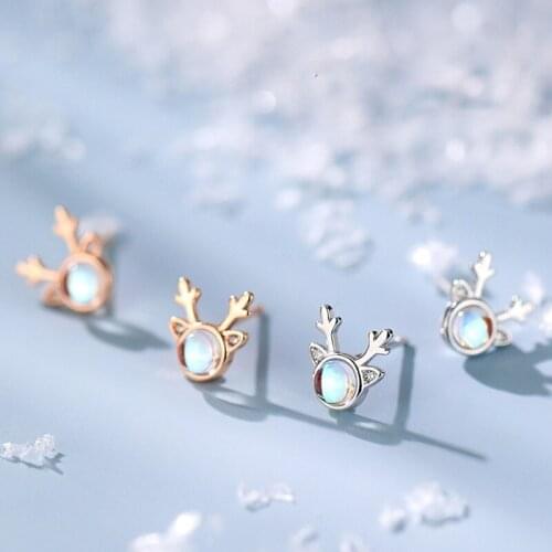New Year Christmas Earrings Crystal Snowman Jewelry Christmas Tree Stud Earring for Women Creative Party Accessories Girl Gifts