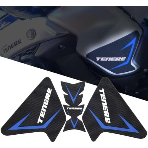For yamaha Super Tenere XT1200Z XT 1200Z 2010-2020 Anti Slip Protector Tank Pad Sticker Gas Knee Brace Traction Side 3M Decal