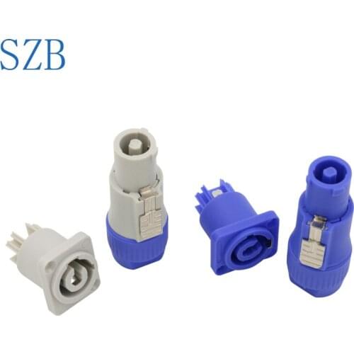SZB PowerCon DMX Cable Power Connector in and out for Power Input. Male Female Moving Head PAR Light Wash Light Used/SZB-AC015